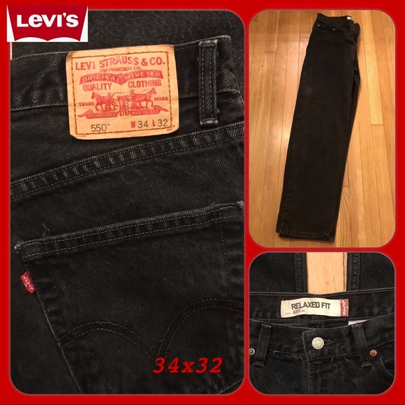 Levi's Other - 🎉🏆Host Pick🏆 Levi’s 550 Relaxed Fit Jeans 34x32
